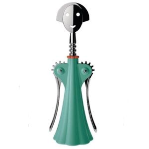 ALESSI ANNA G. CORKSCREW TURQUOISE GREEN